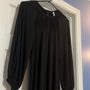 Rachel Pally women’s medium black form fitting midi dress stretchy bodycon